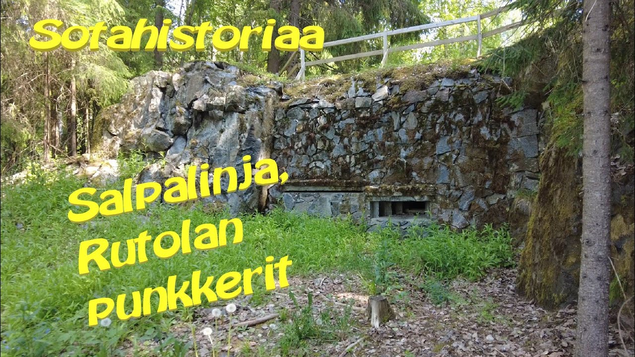 Salpalinja, Rutolan bunkkerit