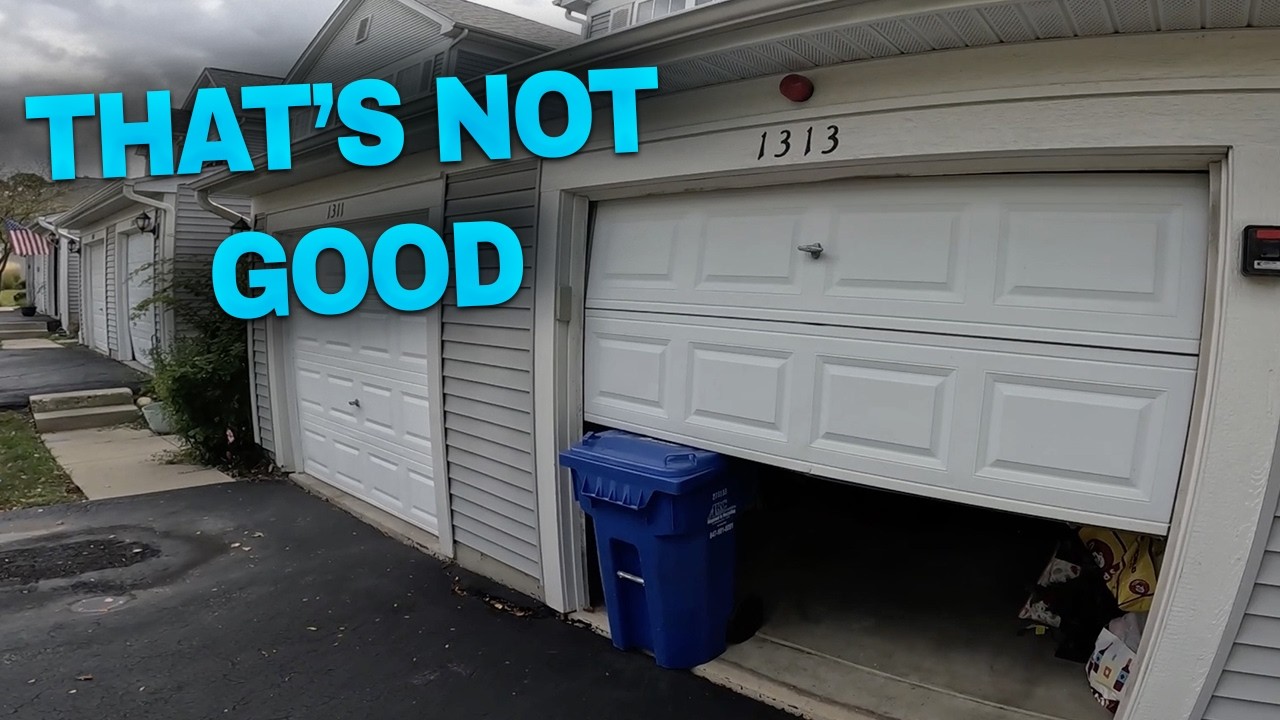 Broken Garage Door Spring Was NOT Expected!