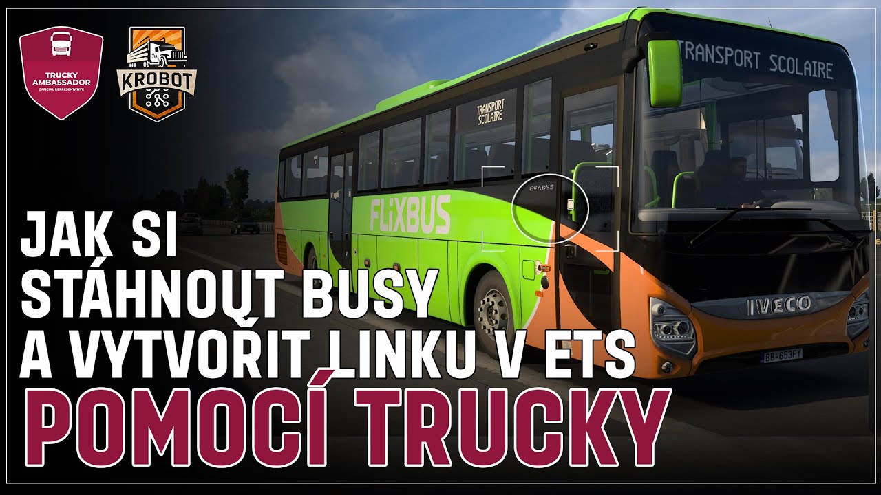 AUTOBUSY v ETS - Jak stáhnout a nainstalovat | TRIPLE SCREEN | EURO TRUCK SIMULATOR 2 CZ | ETS2