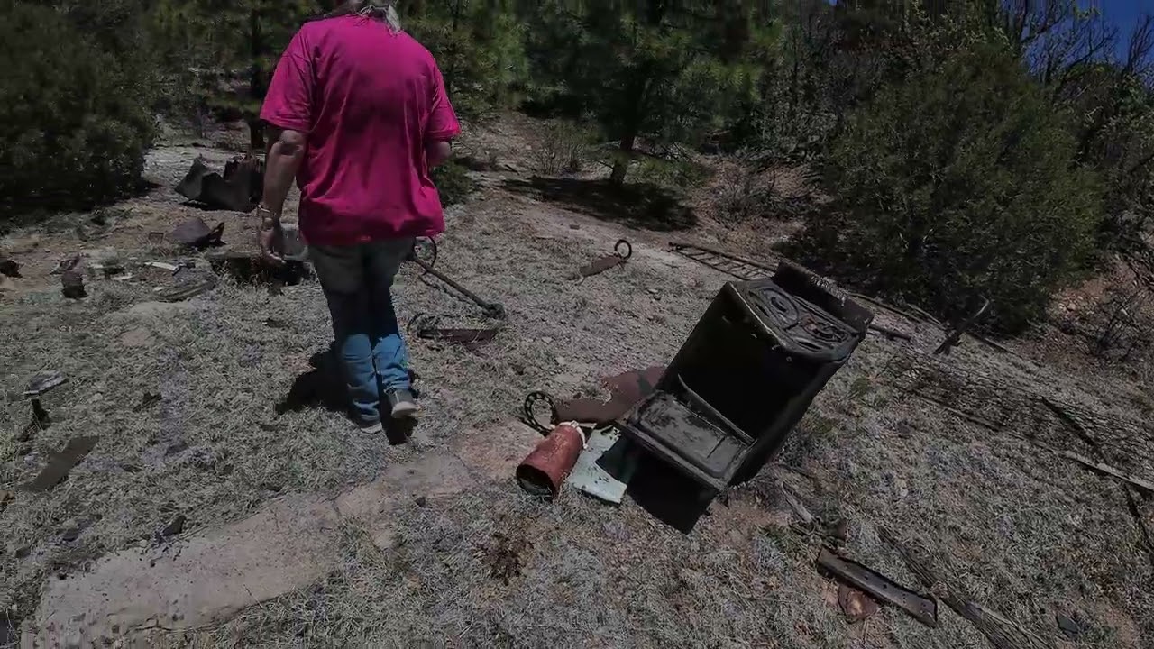 Searching for old 1800s gold mine.