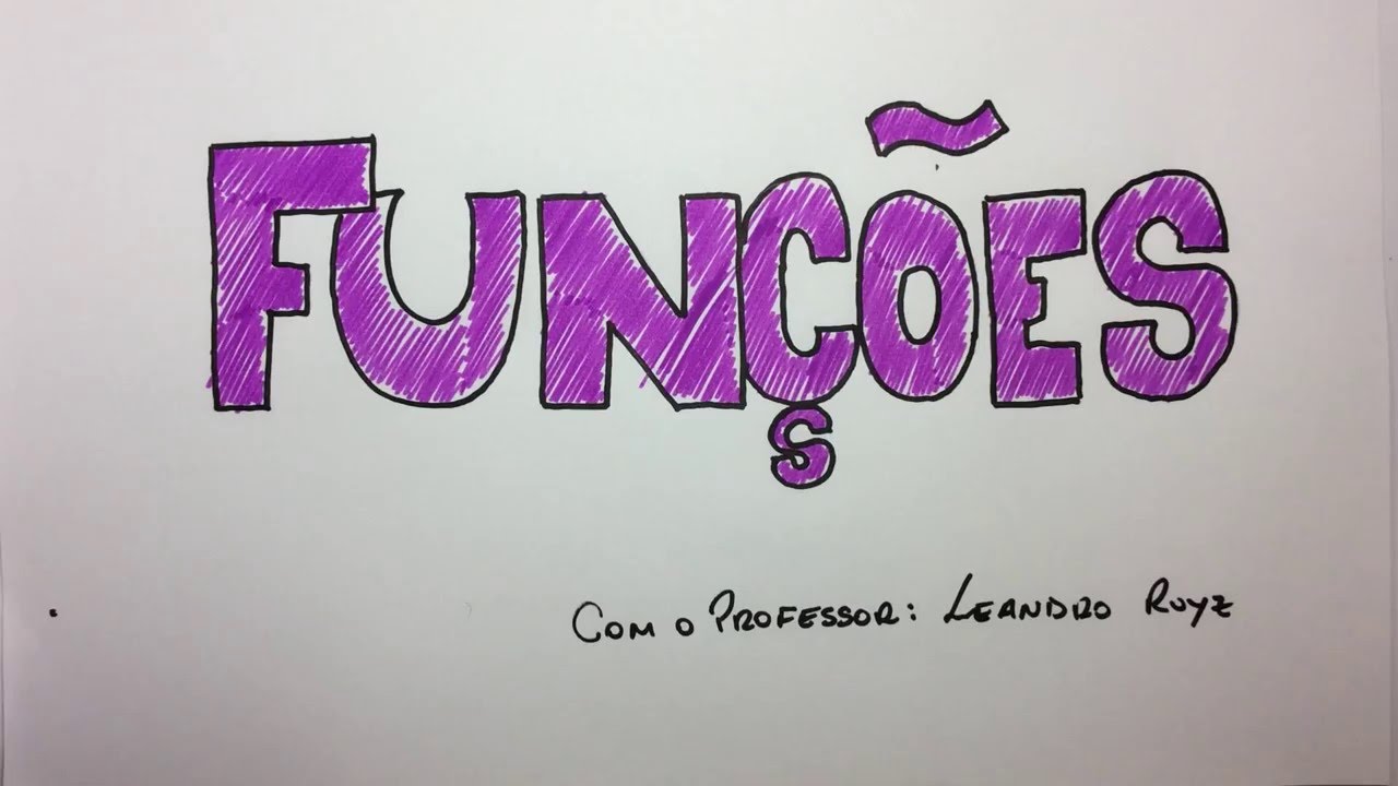 Funções - Função pela definição de conjuntos