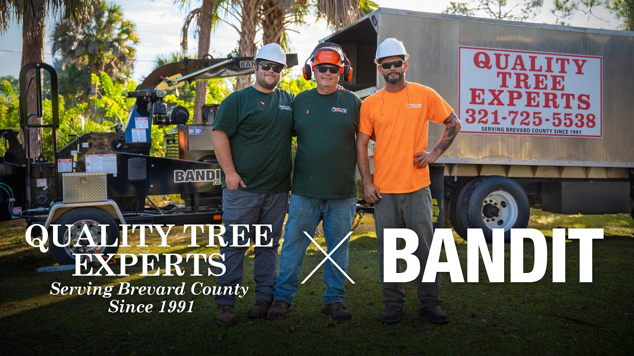 After 35 Years in Tree Service, Quality Tree Experts Chose the Bandit SG-75