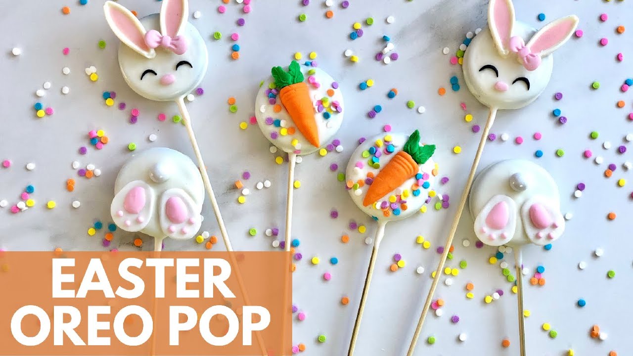 Easy and Cute Easter Oreo Pops Tutorial