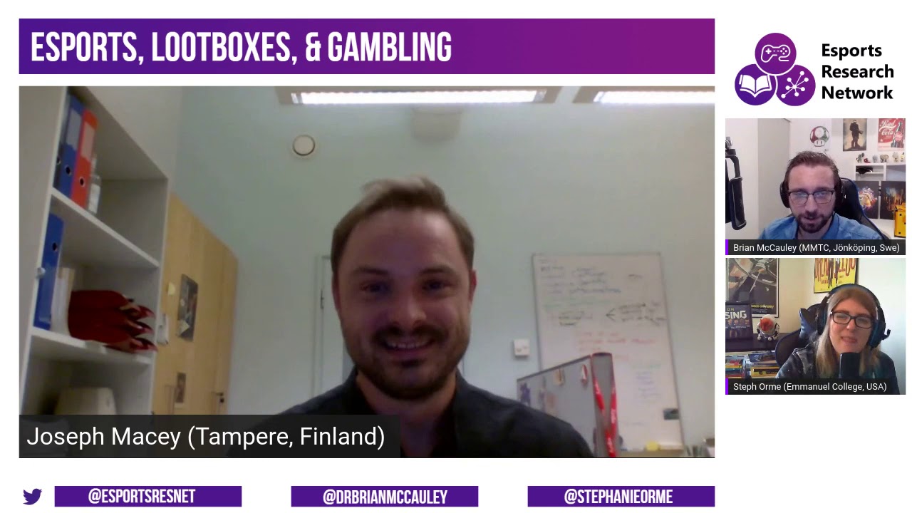 Esports, Lootboxes & Gambling with Joseph Macey (Ep. 2)