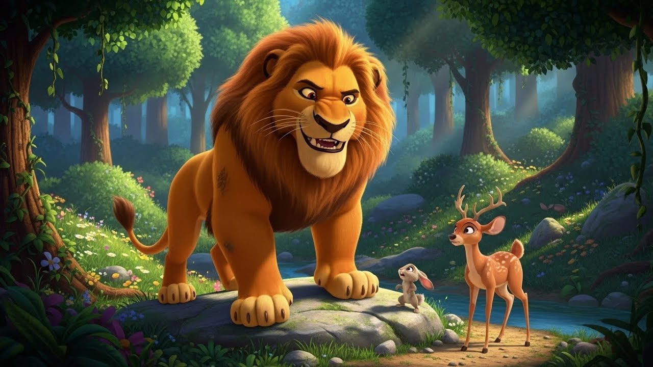 الأسد المغرور_The arrogant Lion