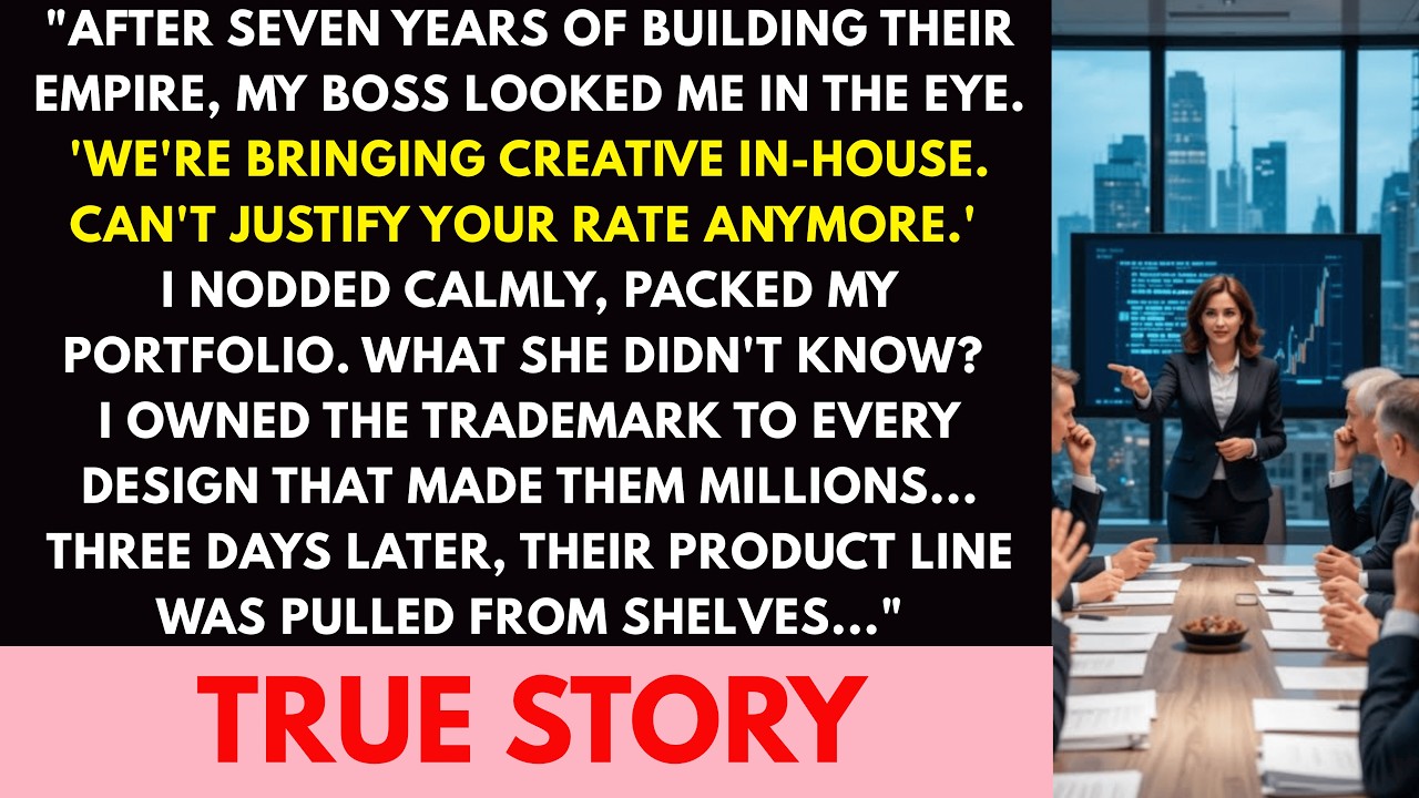 Boss Fired Me to Cut Costs—But I Owned the Trademark & Their $40M Brand Collapsed