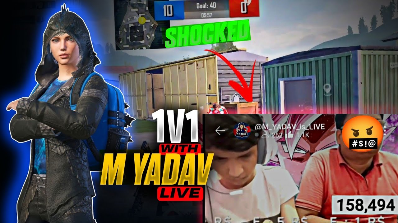 I BREAK A STREAMER EGO🥵 @M_YADAV_is_LIVE HE WANT MY POV🔥