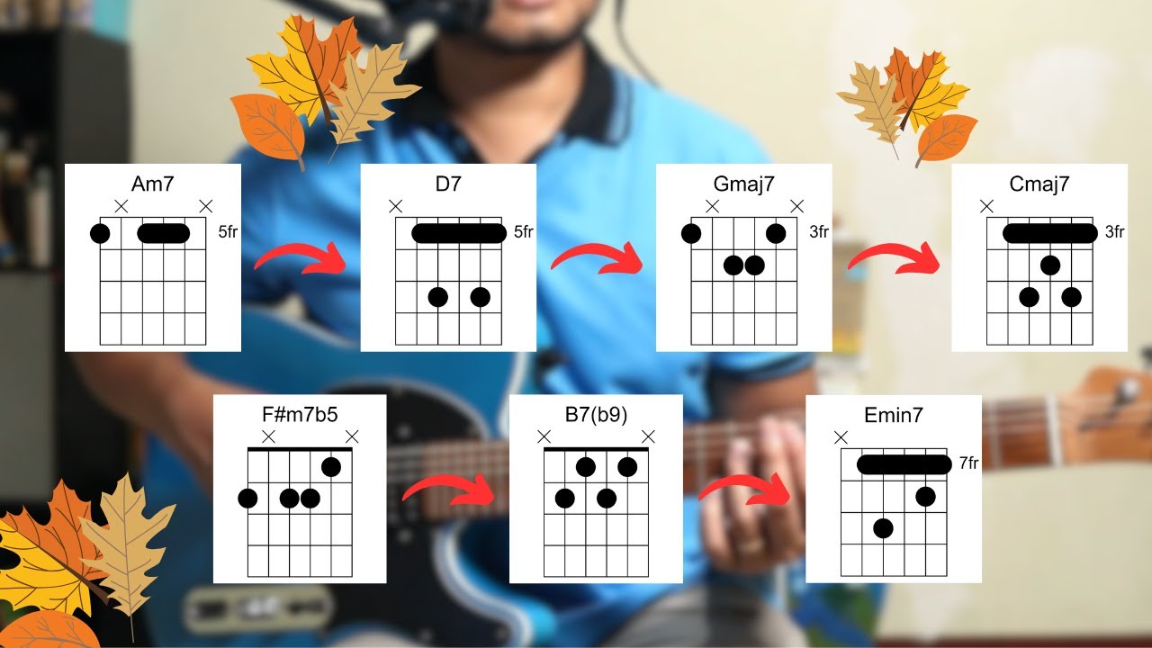 AUTUMN LEAVES CHORD MELODY