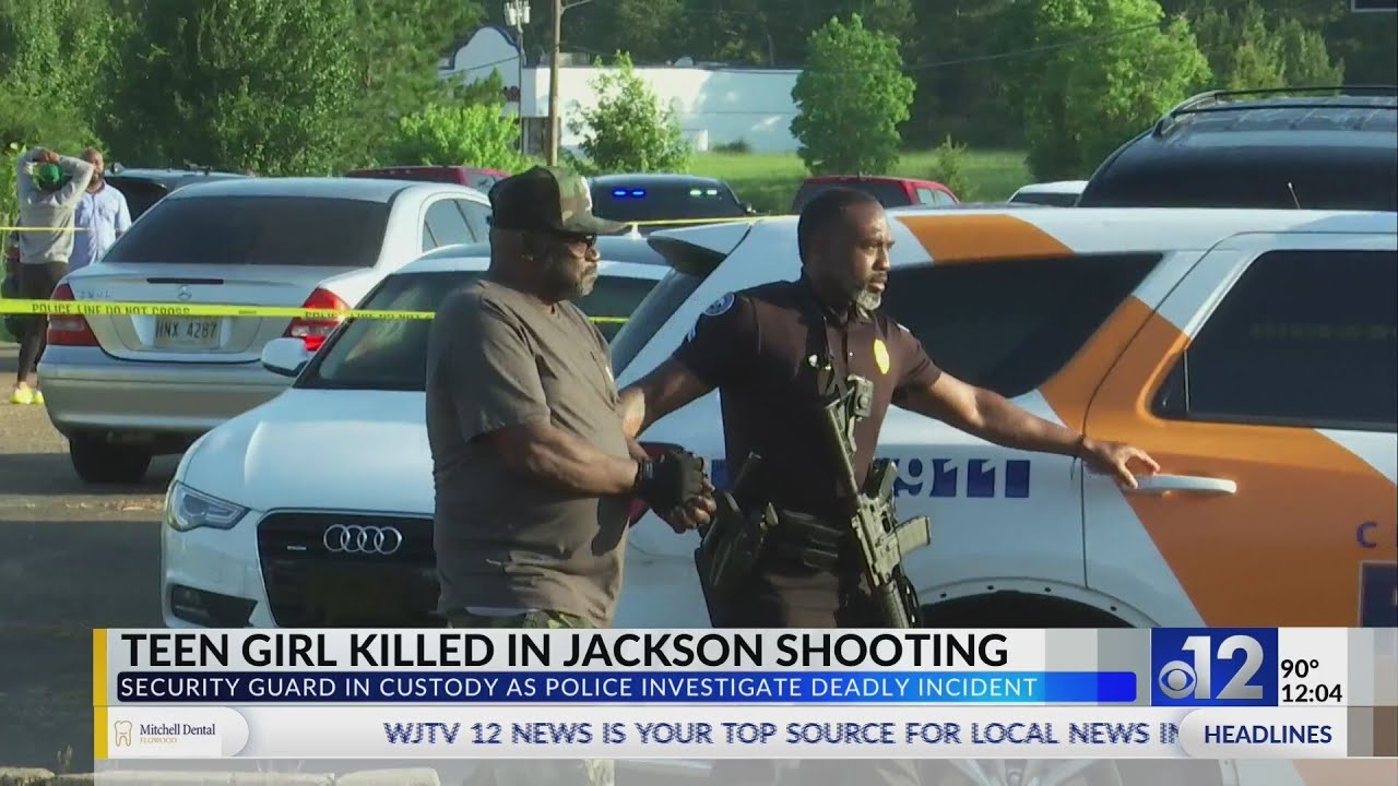Jackson security guard in custody after teen killed in shooting