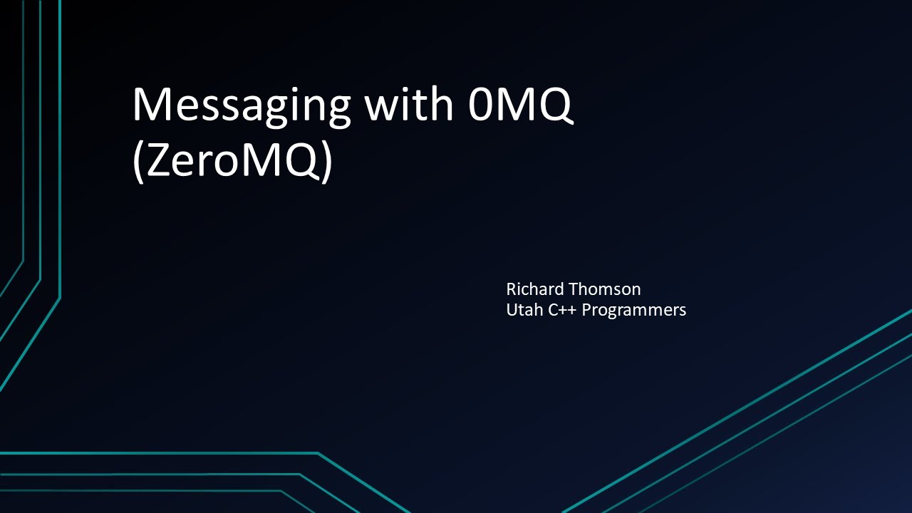 Messaging with 0MQ (ZeroMQ)