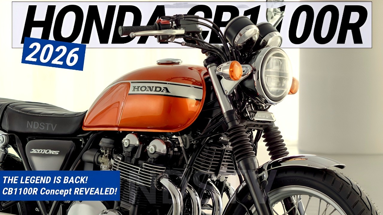 THE LEGEND IS BACK! 2026 Honda CB1100R Concept REVEALED!