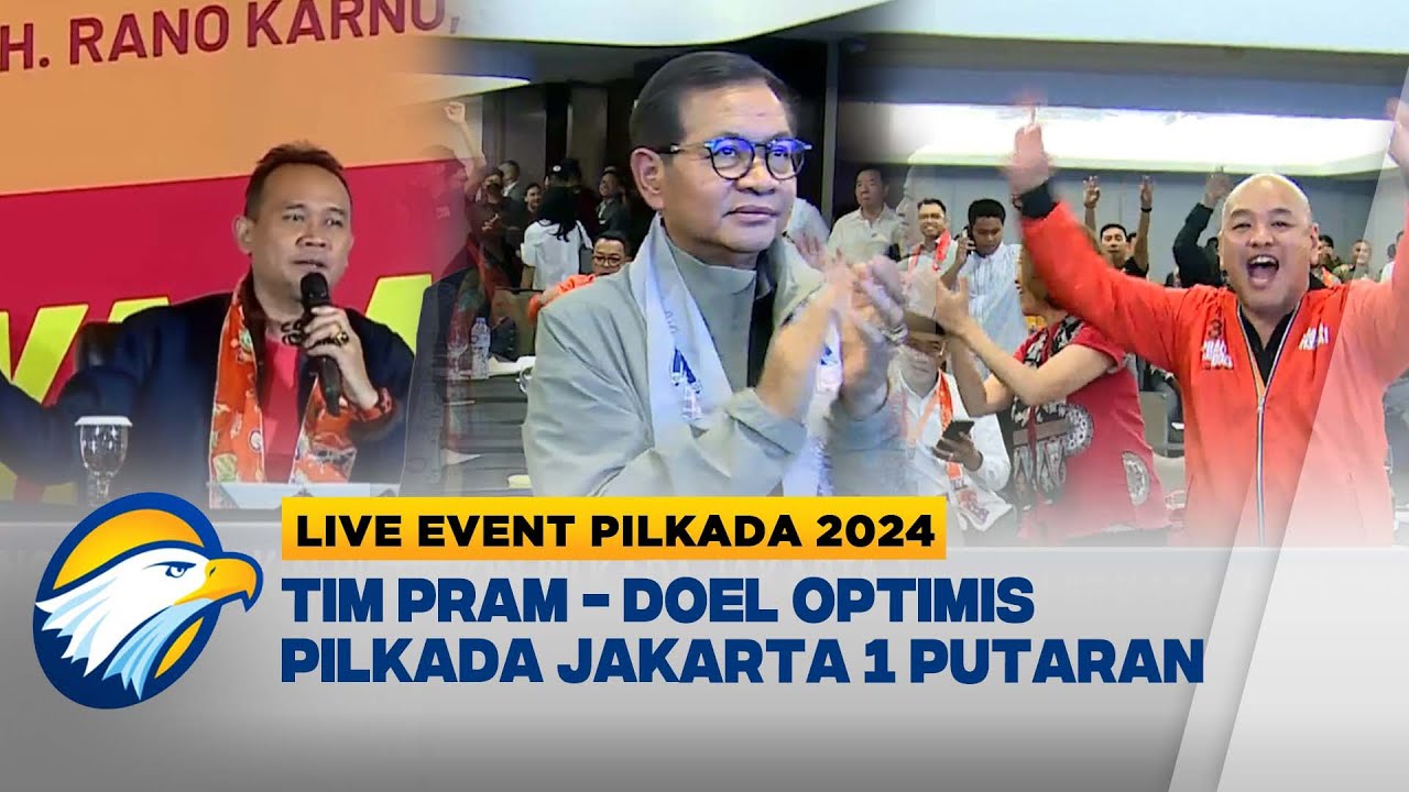 Unggul Quick Count, Begini Situasi Terkini di 'Basecamp' Pramono - Rano