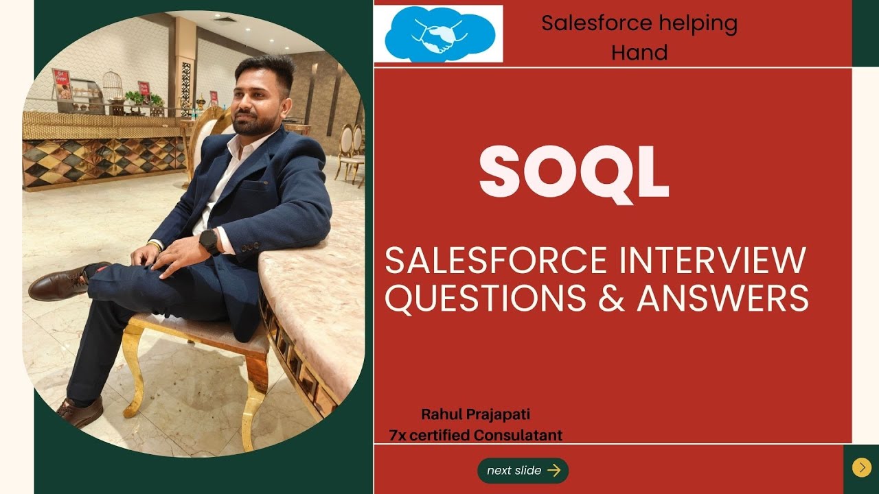 Salesforce Developer Interview Question #SOQL #Queries