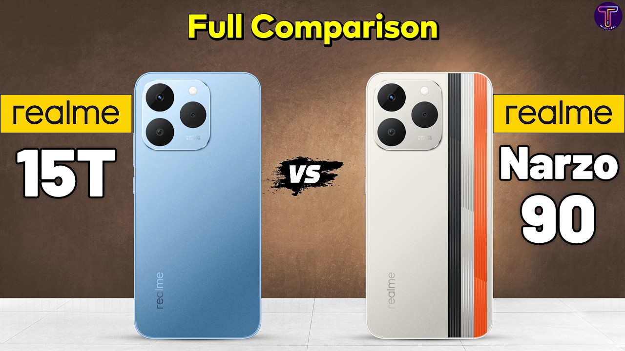 Realme 15T vs Realme Narzo 90 : Full Comparison 😲❓