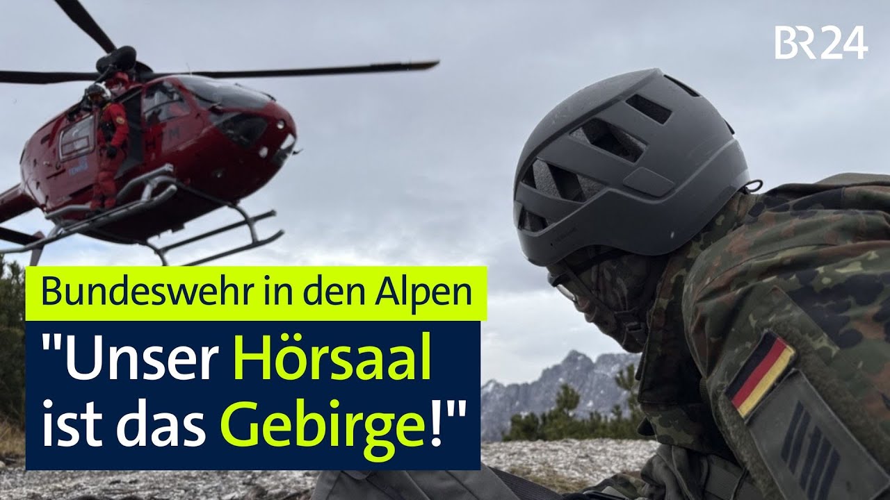 Bundeswehr im Gebirge: So hart ist die Ausbildung für Soldaten | BR24 vor Ort