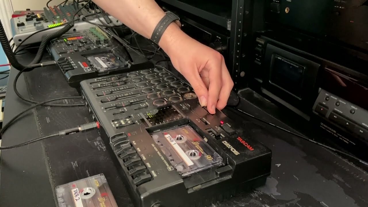 DnB mix with cassette tapes