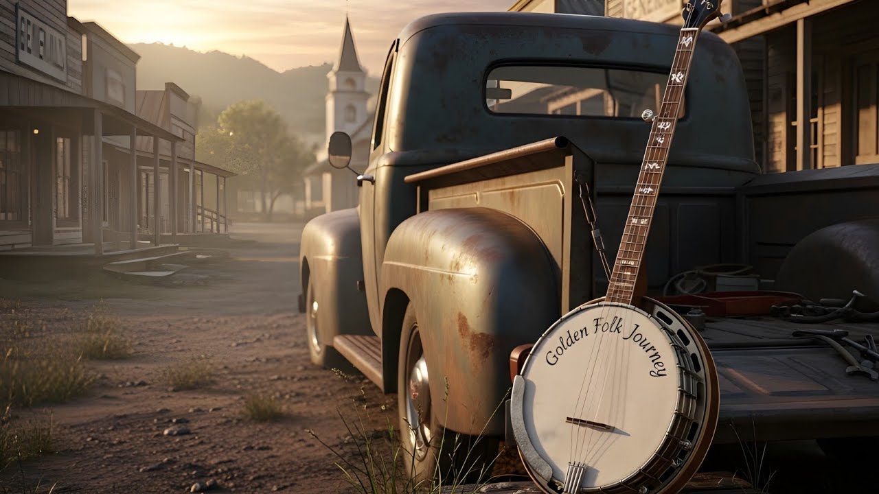 ☀️ Happy American Folk Banjo Music for Positive Mood & Relaxation