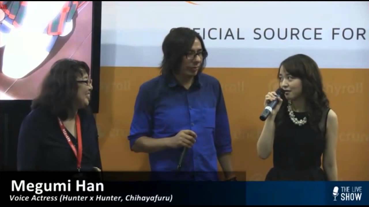 Megumi Han interview - Anime Expo 2013