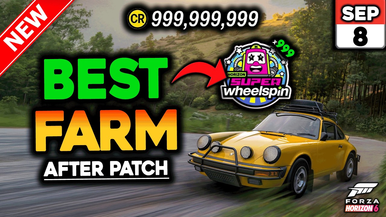 *NEW* FASTEST Forza Horizon 6 Wheelspins Farm GLITCH - Easy Unlimited Credits & XP Method