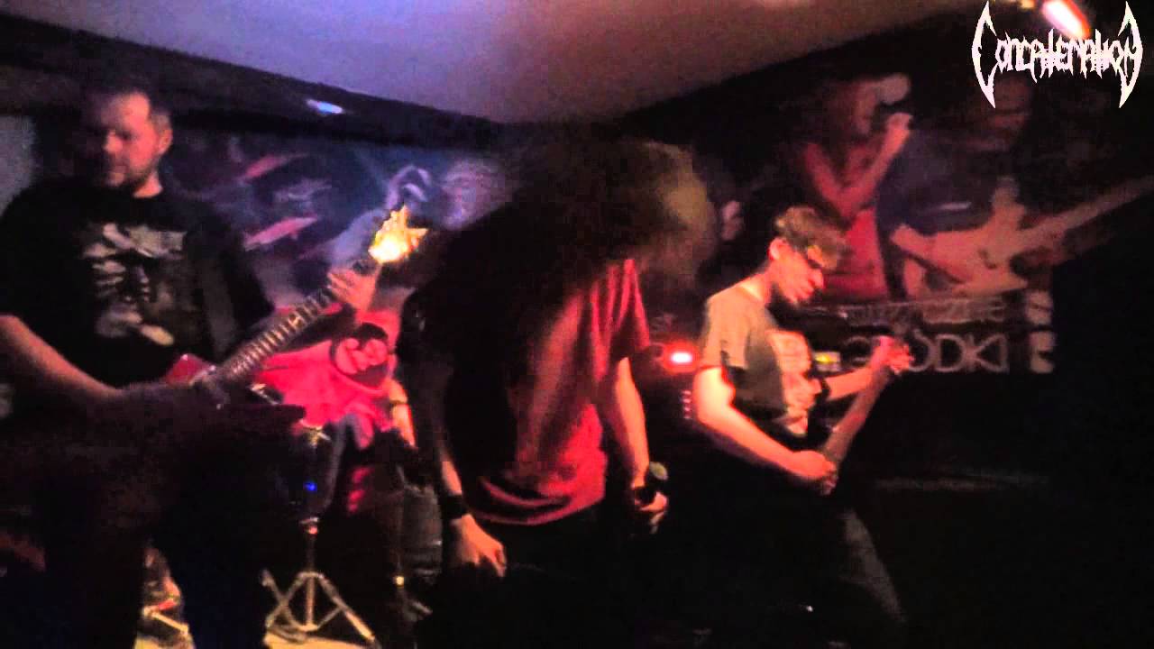 CONCATENATION - GRINDING MY SOUL live @Rock69, Płock,