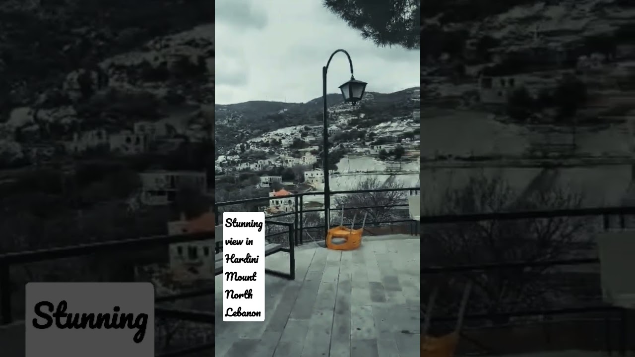Stunning view in Hardini Mount North Lebanon #satisfyingasmr #shortvideo #satisfying #lebanon