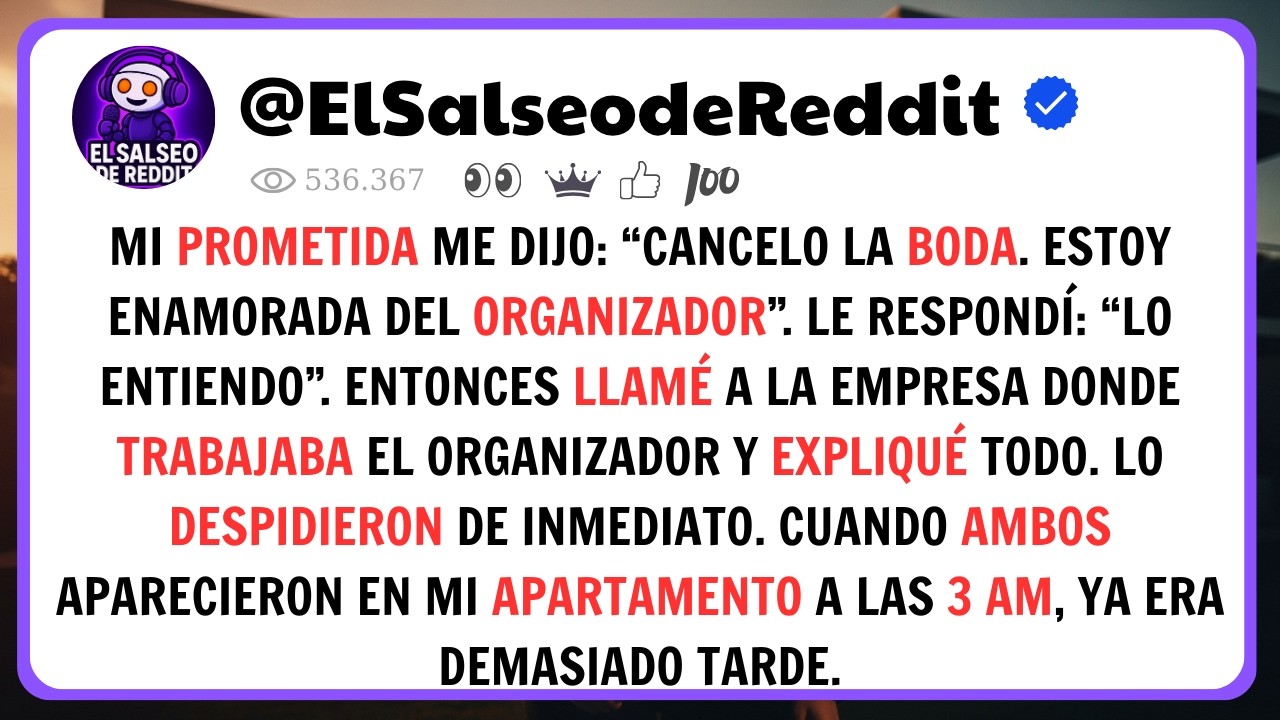 Canceló La Boda Por El Organizador… Horas Después Lo Despidieron