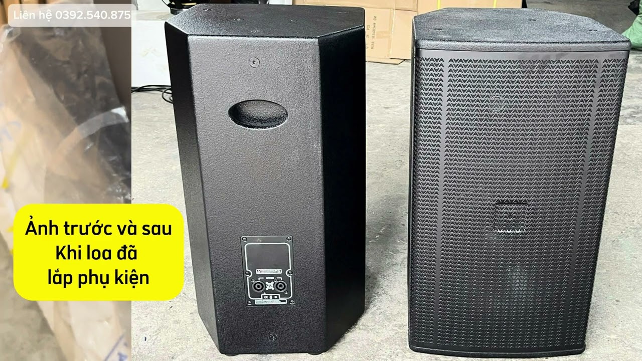 Thùng loa 1 bass 30, 1 kèn Sơn sần, lưới sắt sẵn hàng cho ae chơi Tết. Liên hệ 0392.540.875