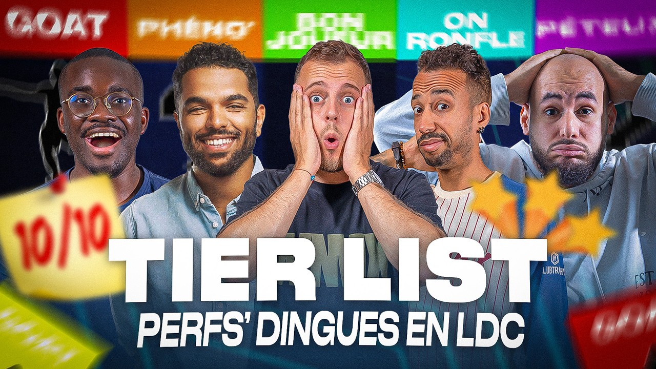 ⚽ Les perfs' individuelles en Ligue des Champions / Tier list #14