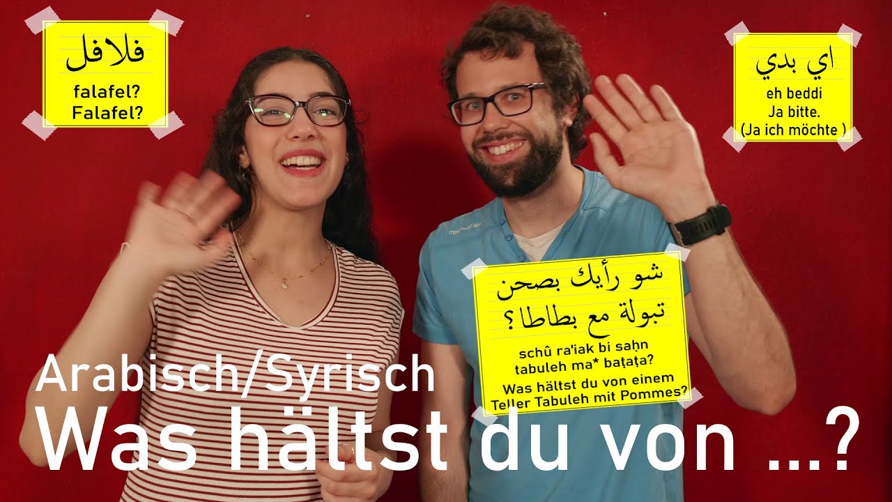 Vorschl&auml;ge machen auf Arabisch/Syrisch - Was h&auml;ltst du davon ... ?