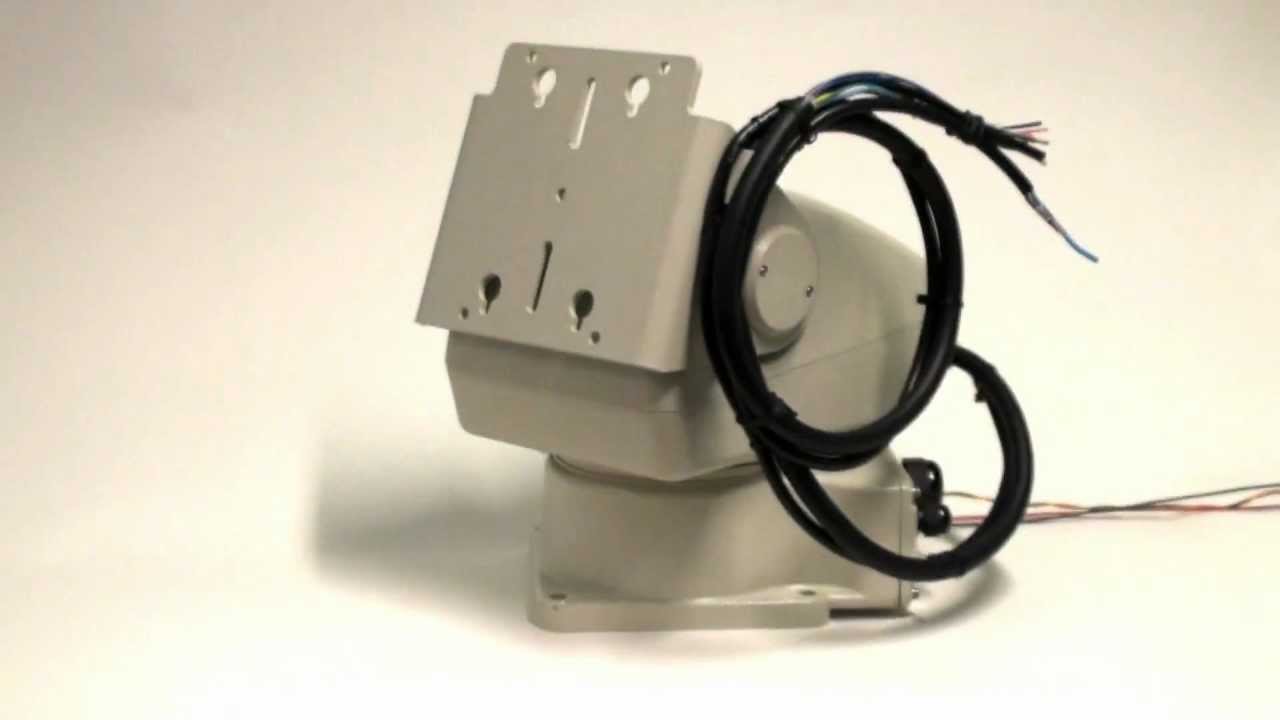 PT-2002 Pan Tilt, RS-485, Pelco D, Absolute position, 24VDC
