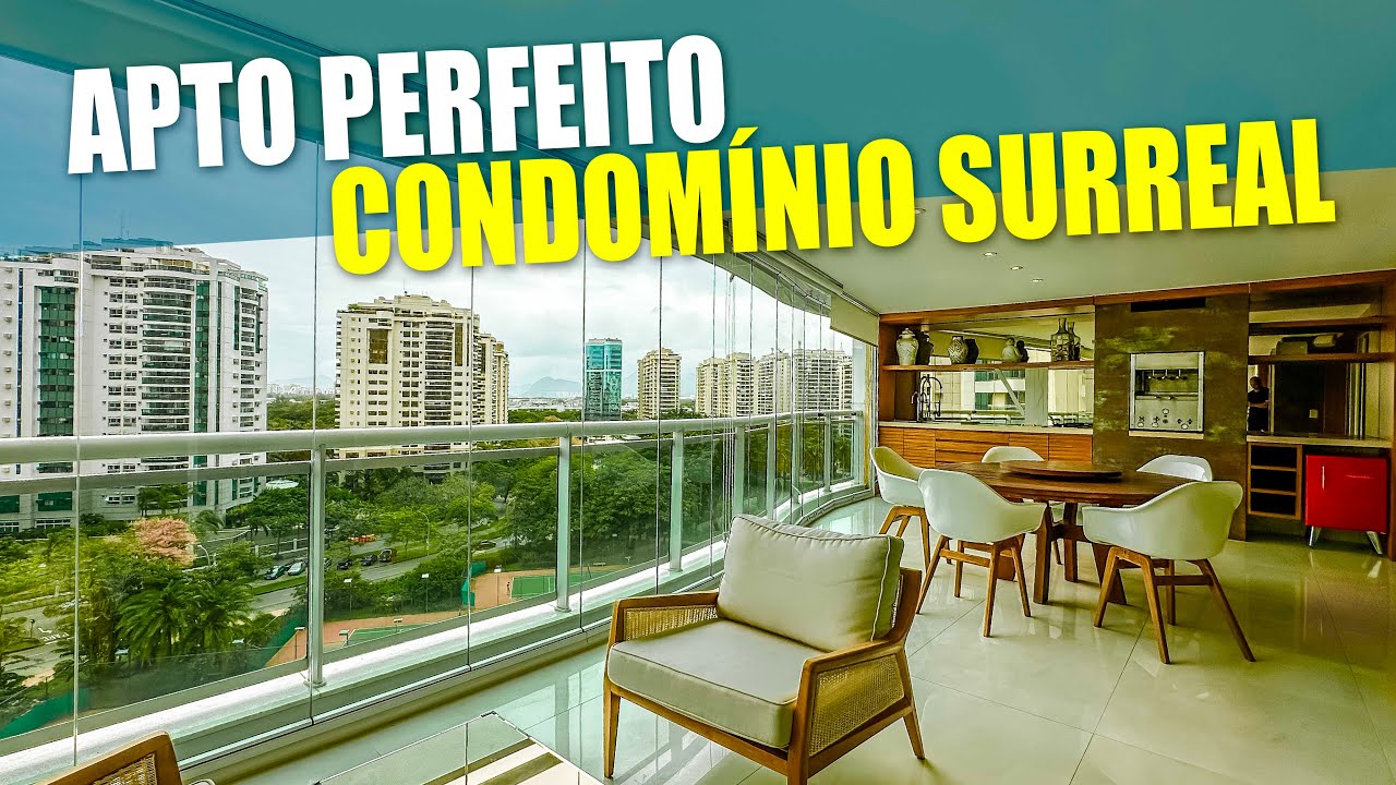 Apê dos sonhos! 300m² de Luxo no Península – Vista Privilegiada para o Green Park