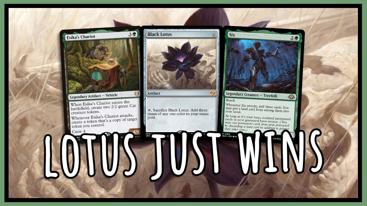 Black Lotus Just Wins | Vintage Cube Draft