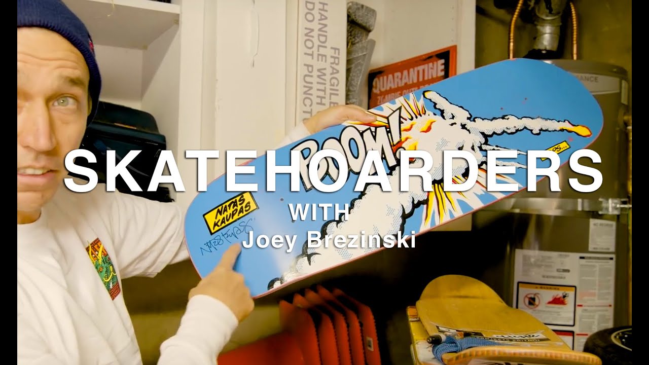 Коллекция скейтбордов и приют для мопсов Джои Брезински | SkateHoarders, сезон 2, серия 7