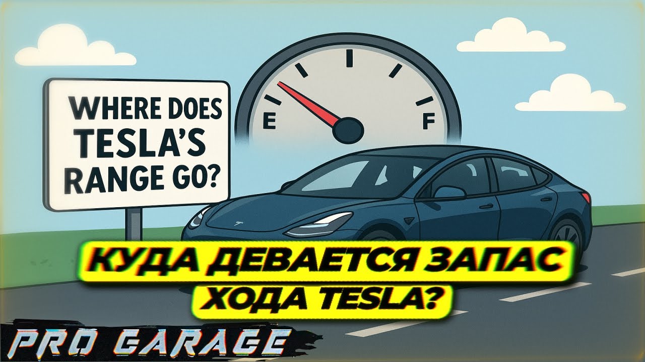 Куда девается запас хода Тесла? Проводим эксперимент