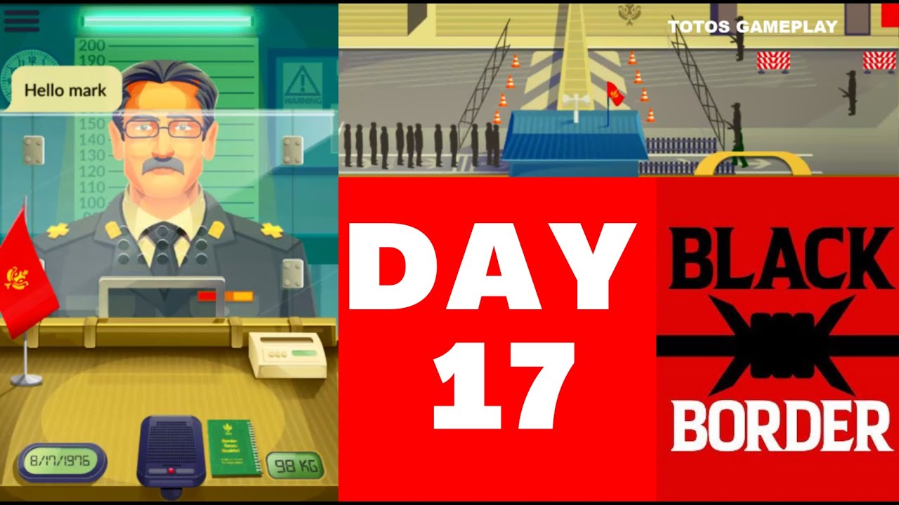 Day 17 - Black Border  Simulation  Gameplay