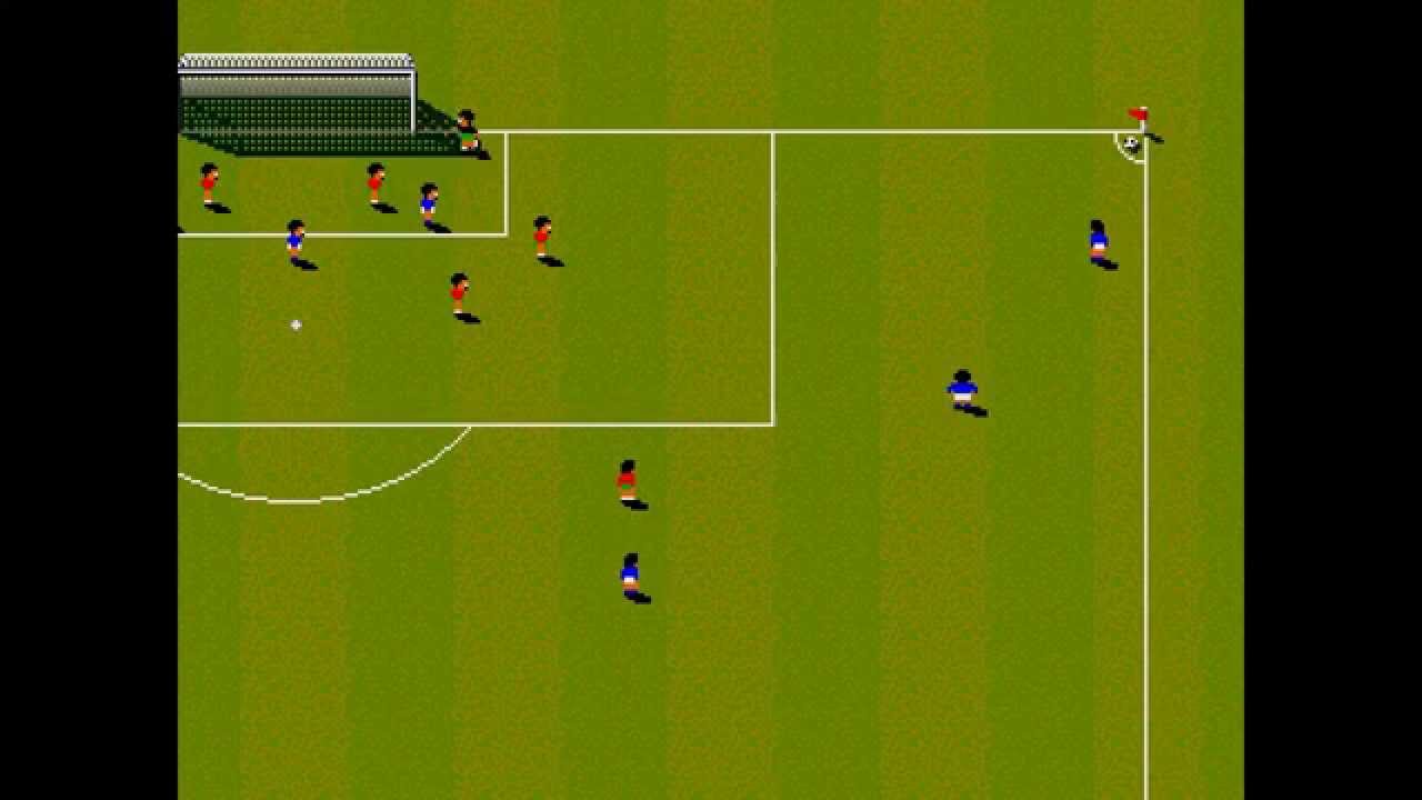 Sensible Soccer: International Edition ... (Sega Genesis) Gameplay