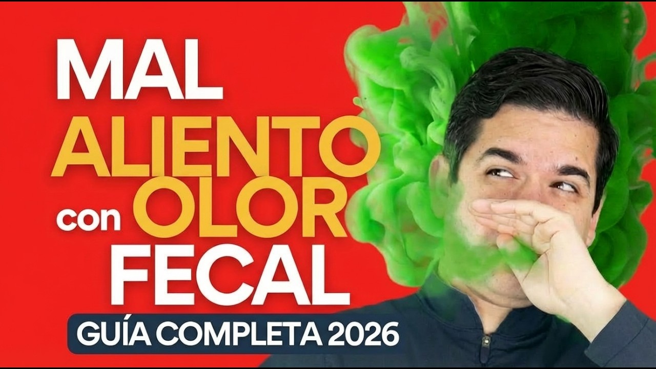 Mal Aliento CON OLOR FECAL 💩 | Guía 2026 COMPLETA ✅