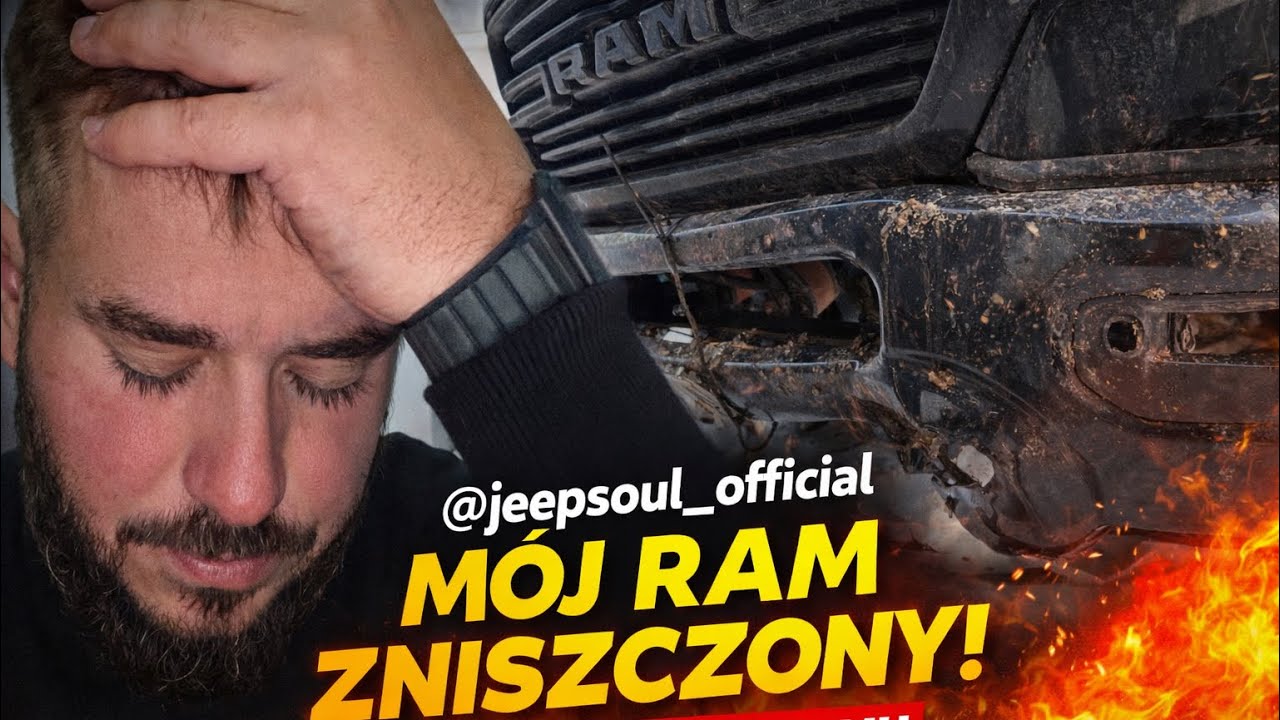 RAM 1500 ROZWALONY podczas nagrań z JeepSoul! 😳🔥@Jeepsoul_official 