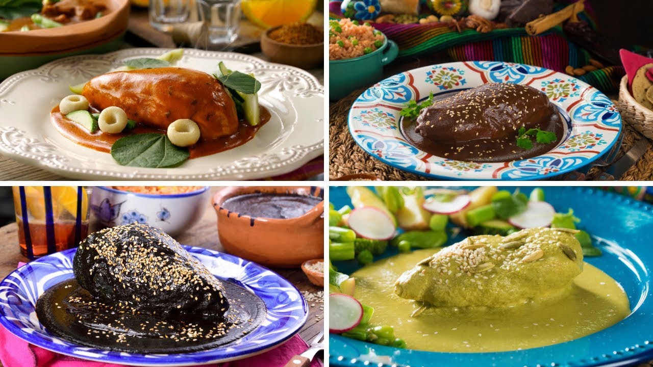 4 recetas de mole mexicano