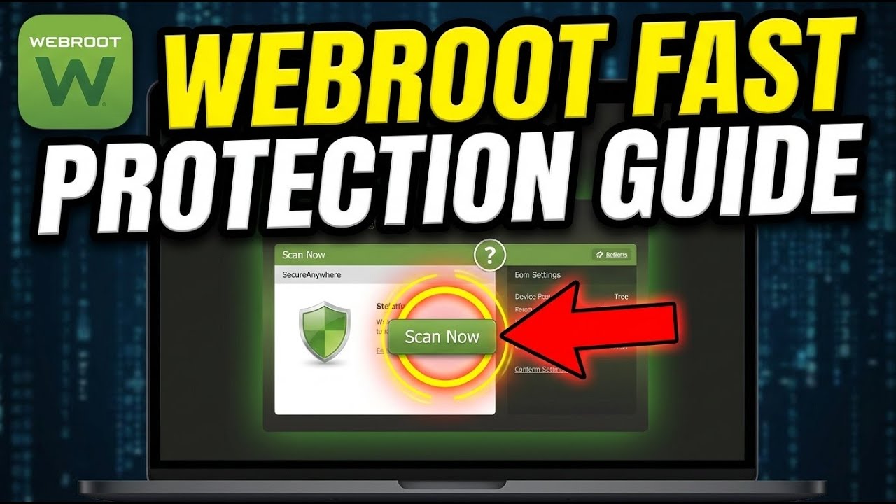 How to use Webroot for Fast Antivirus Protection - Full Guide