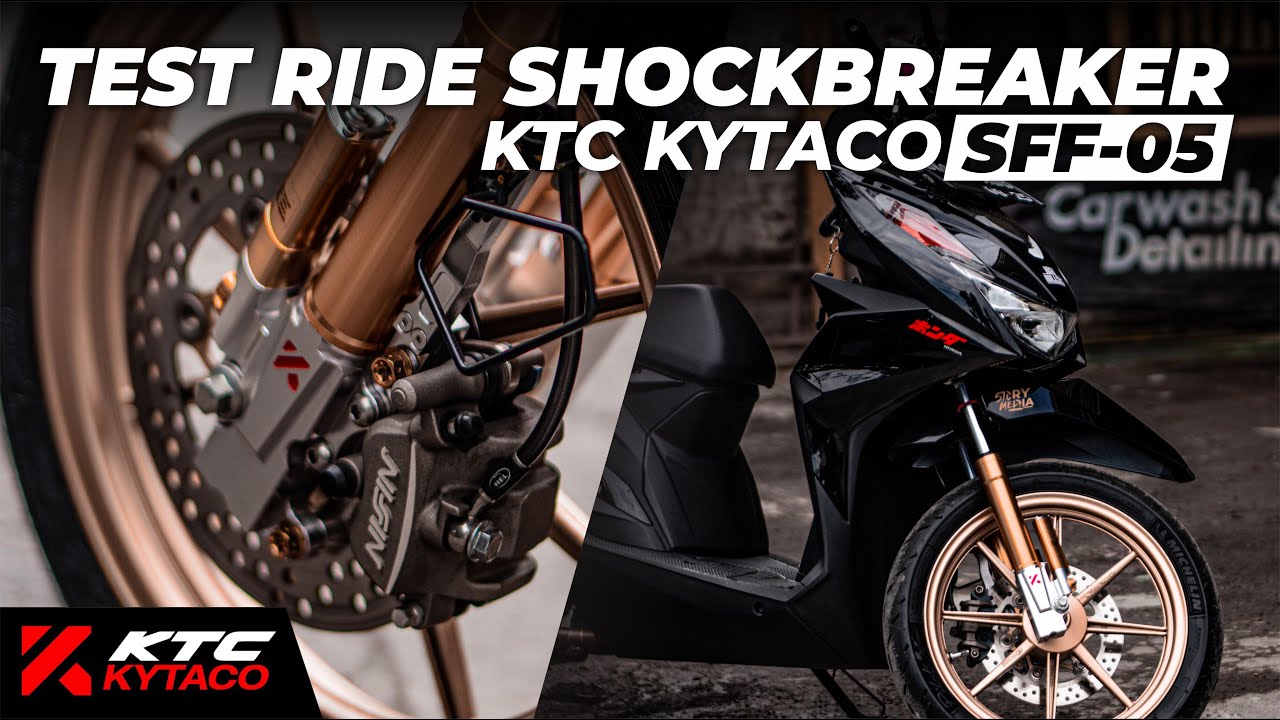 KEREN DOANG atau EMANG BAGUS?? - TEST RIDE SHOCK KTC KYTACO SFF-05 di HONDA ALL NEW BEAT