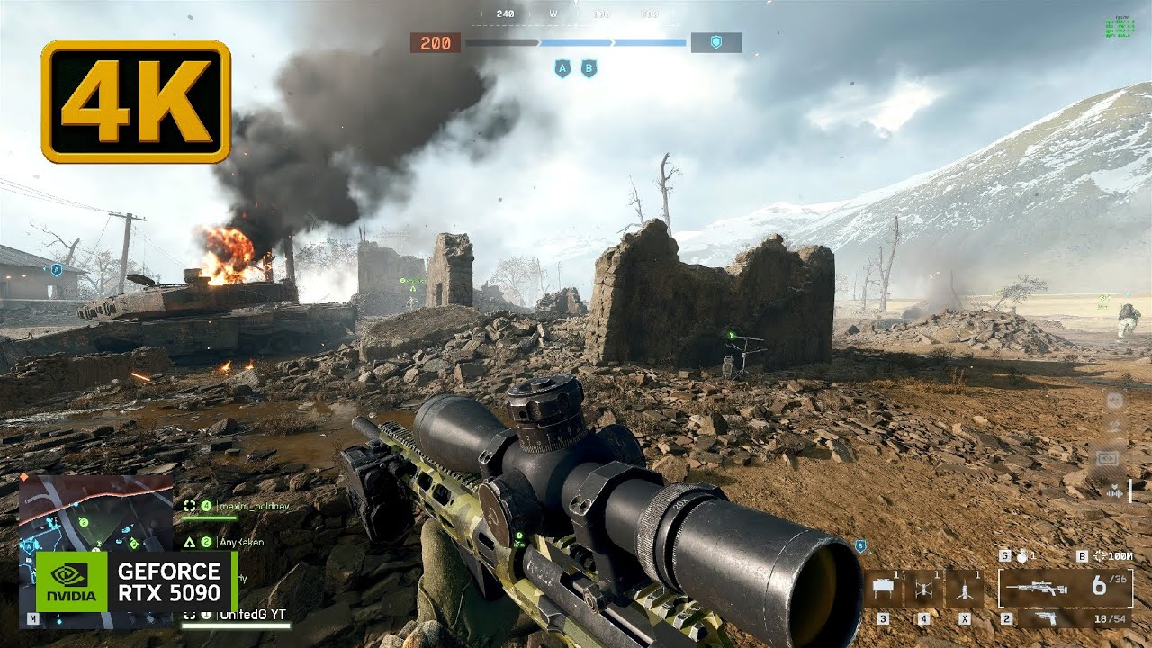 Battlefield 6 Multiplayer Gameplay [4K]