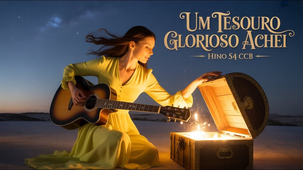 UM TESOURO GLORIOSO ACHEI  | HINO 54 CCB | SERTANEJO