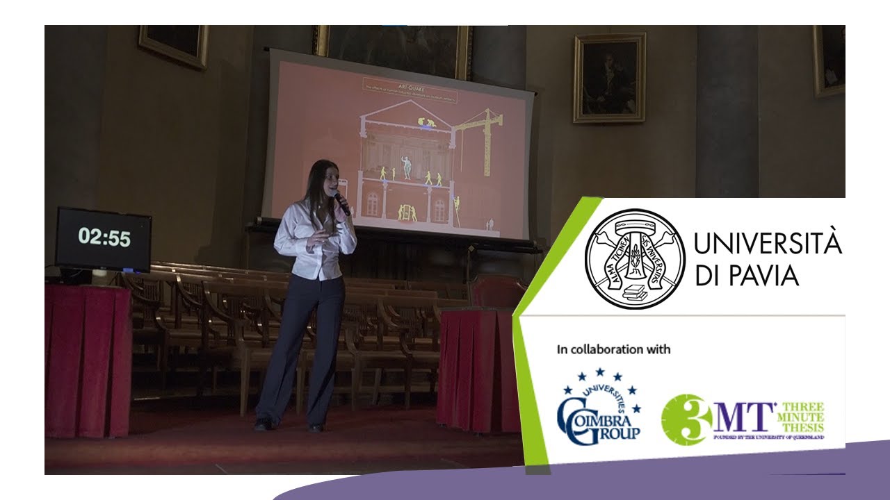 3 Minutes Thesis (3MT) 2024 - Elena Sara Saeed - University of Pavia, COIMBRA Group