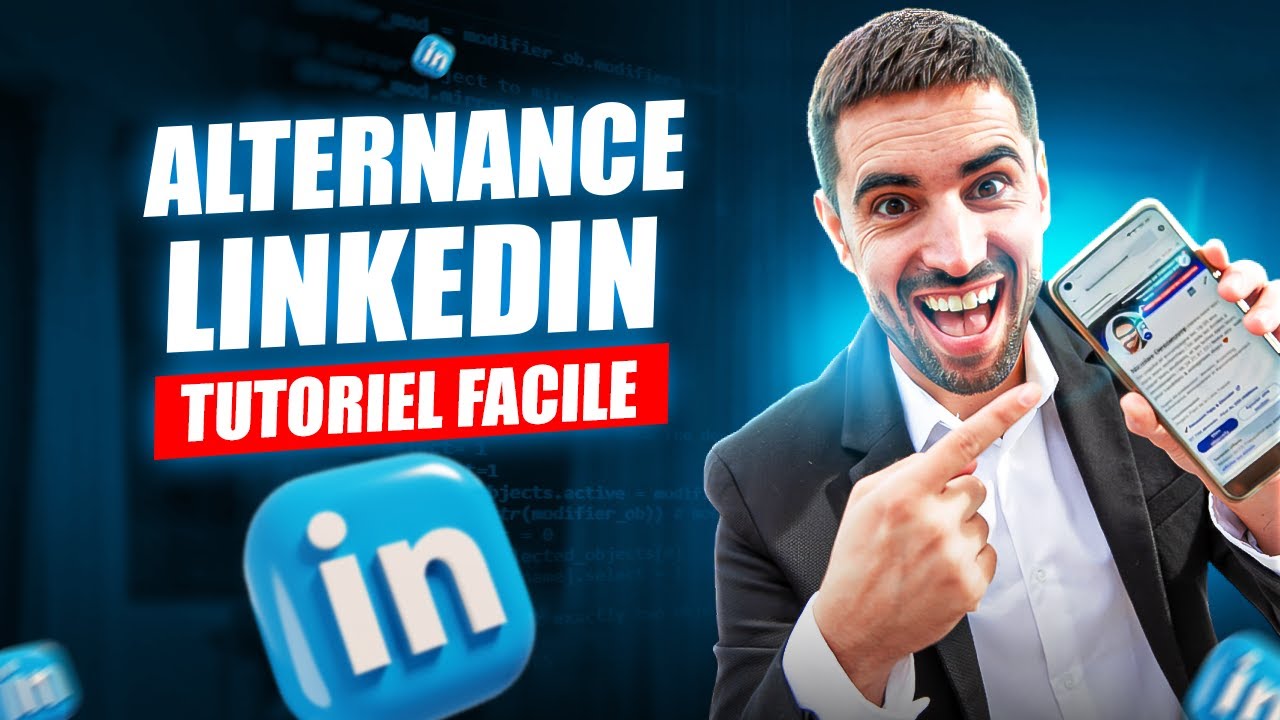 Comment utiliser LinkedIn pour TROUVER une ALTERNANCE en 2026 ?