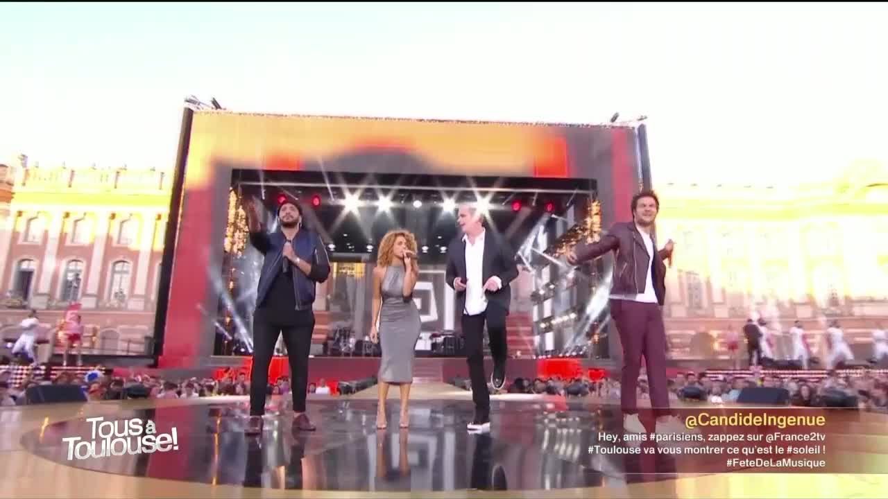 Garou, Amir, Slimane et Tal - Medley - Fête de la musique 2016