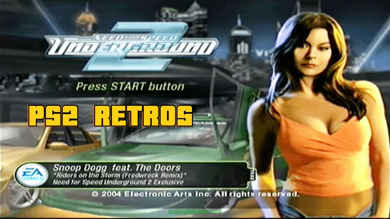 NEED FOR SPEED UNDERGROUND 2 PS2 Gameplay with commentary review PLAYSTATION 2 Racing Car Game
