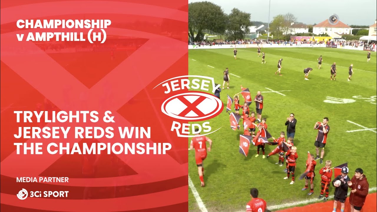 Jersey Reds v Ampthill - Trylights & Jersey Reds win the Championship
