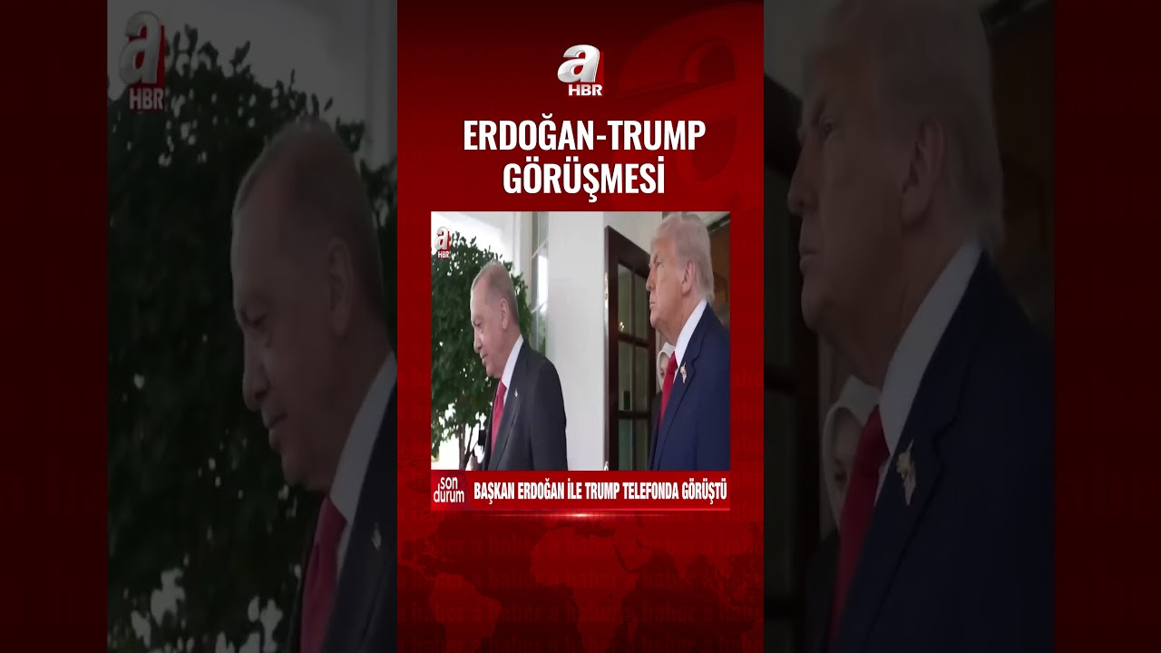 Başkan Erdoğan ile Trump telefonda g&ouml;r&uuml;şt&uuml;! | A Haber