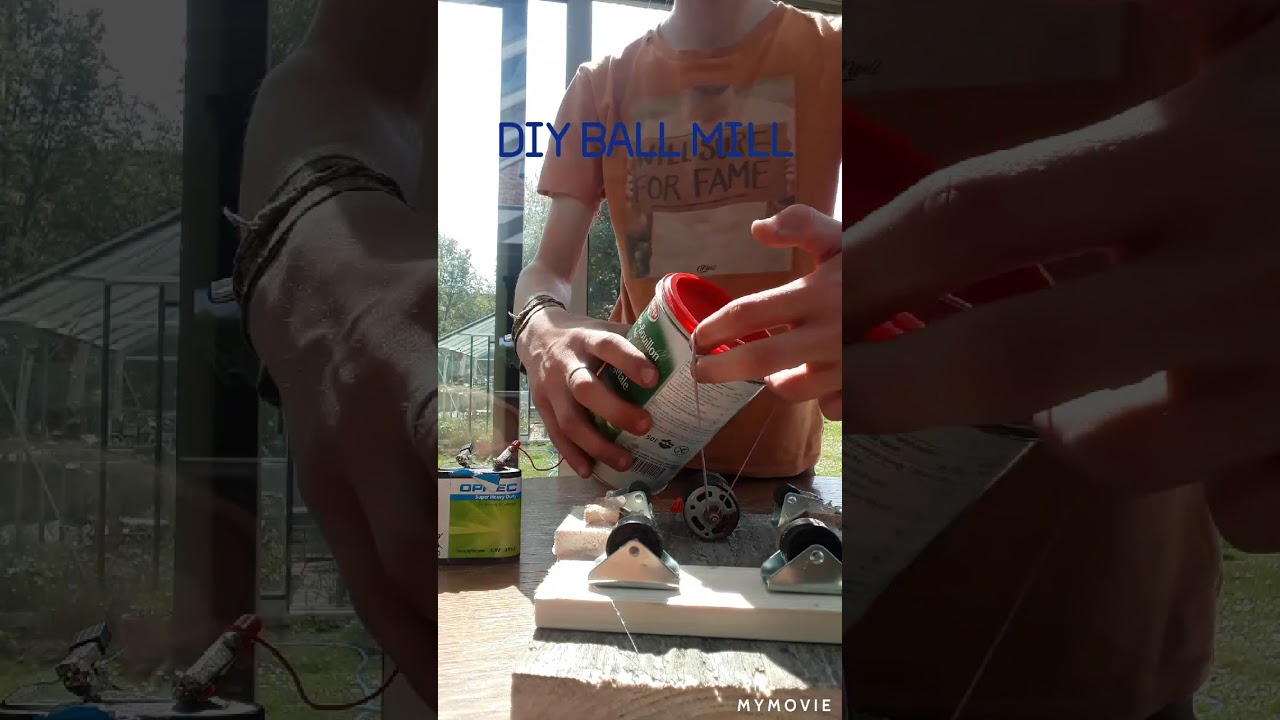DIY ball mill